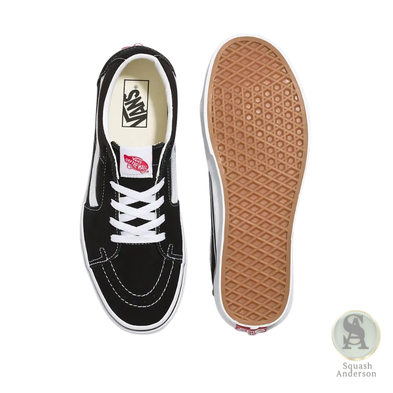 Vans Sk8-Low Black & White Sneakers