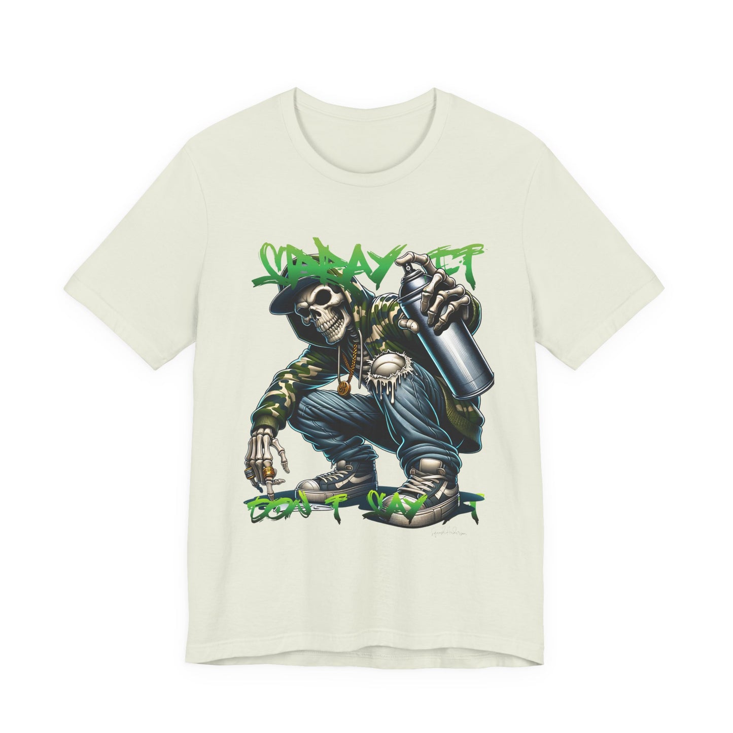 Spray it Don’t Say Unisex Jersey Short Sleeve Tee image 14