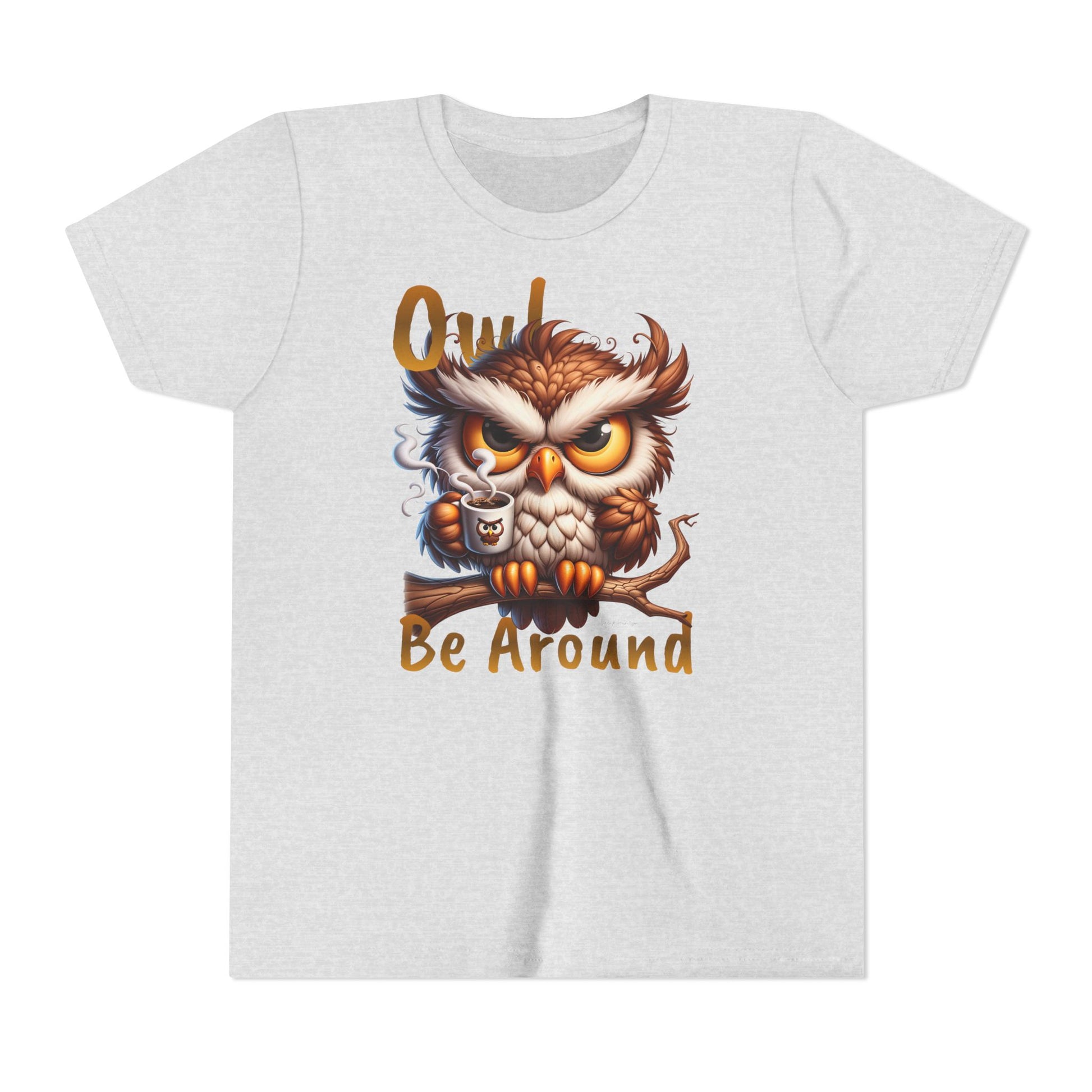 Owl Be Around Youth Short Sleeve Tee image 4