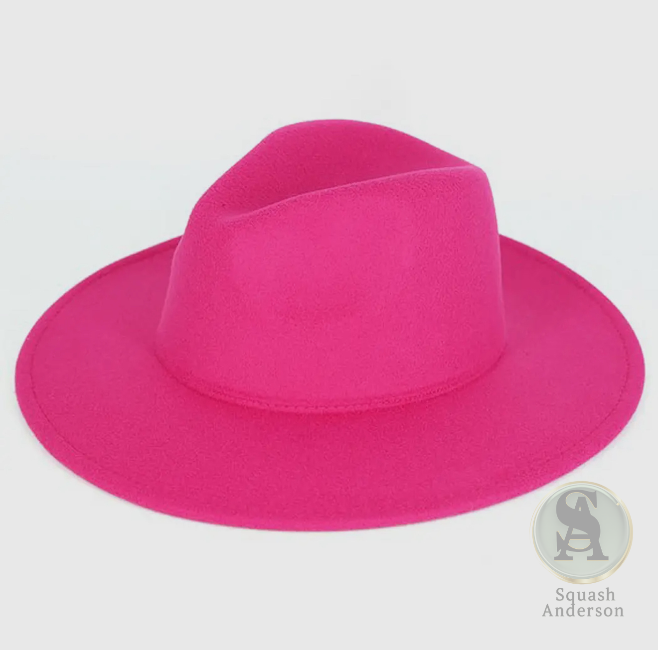 Squash Anderson Signature Fedora – Classic Wide Brim