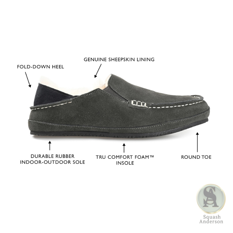 Sheepskin Moccasin Slipper