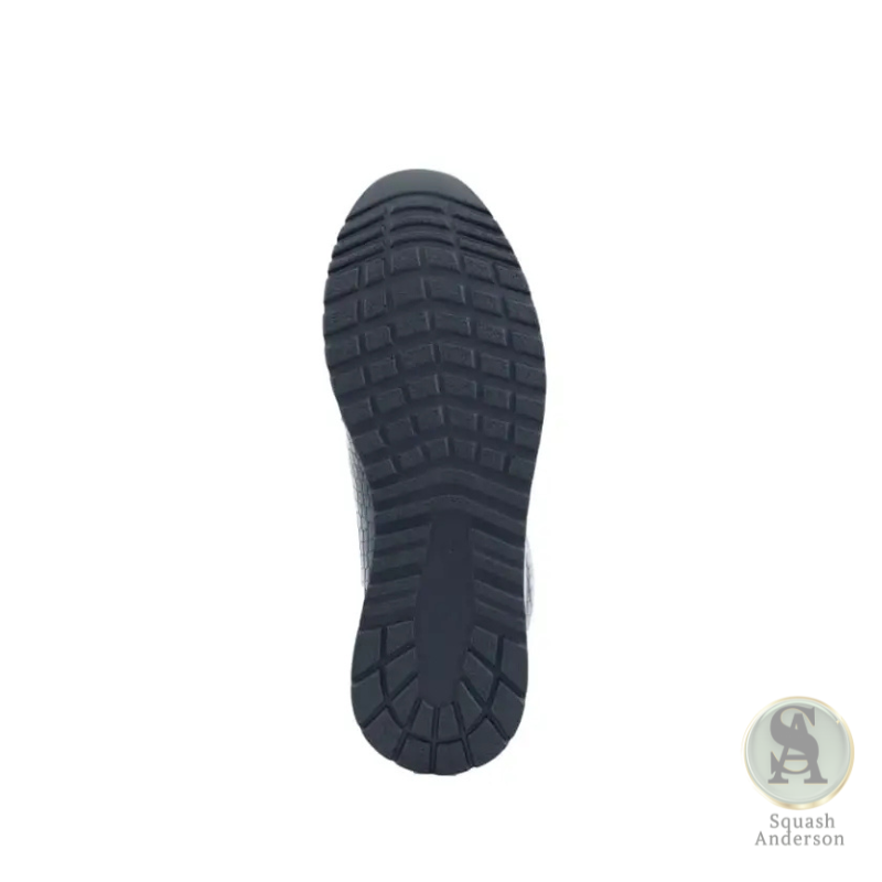 Ryder Navy Croc-Embossed Sneakers