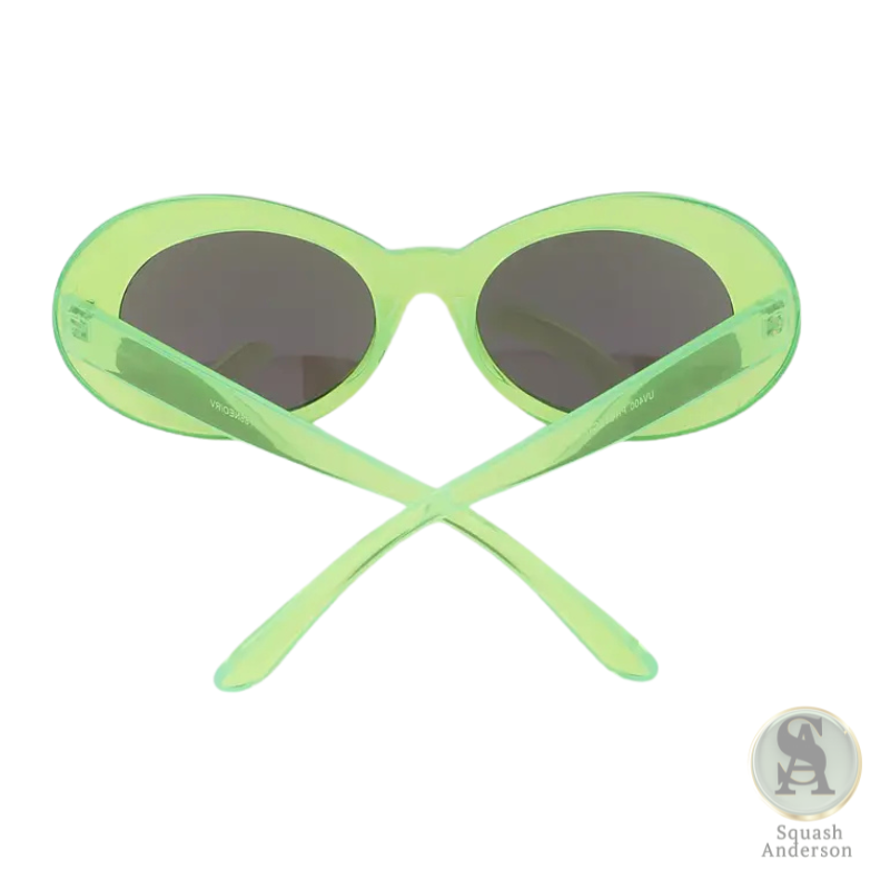 Bright Round Retro Sunglasses