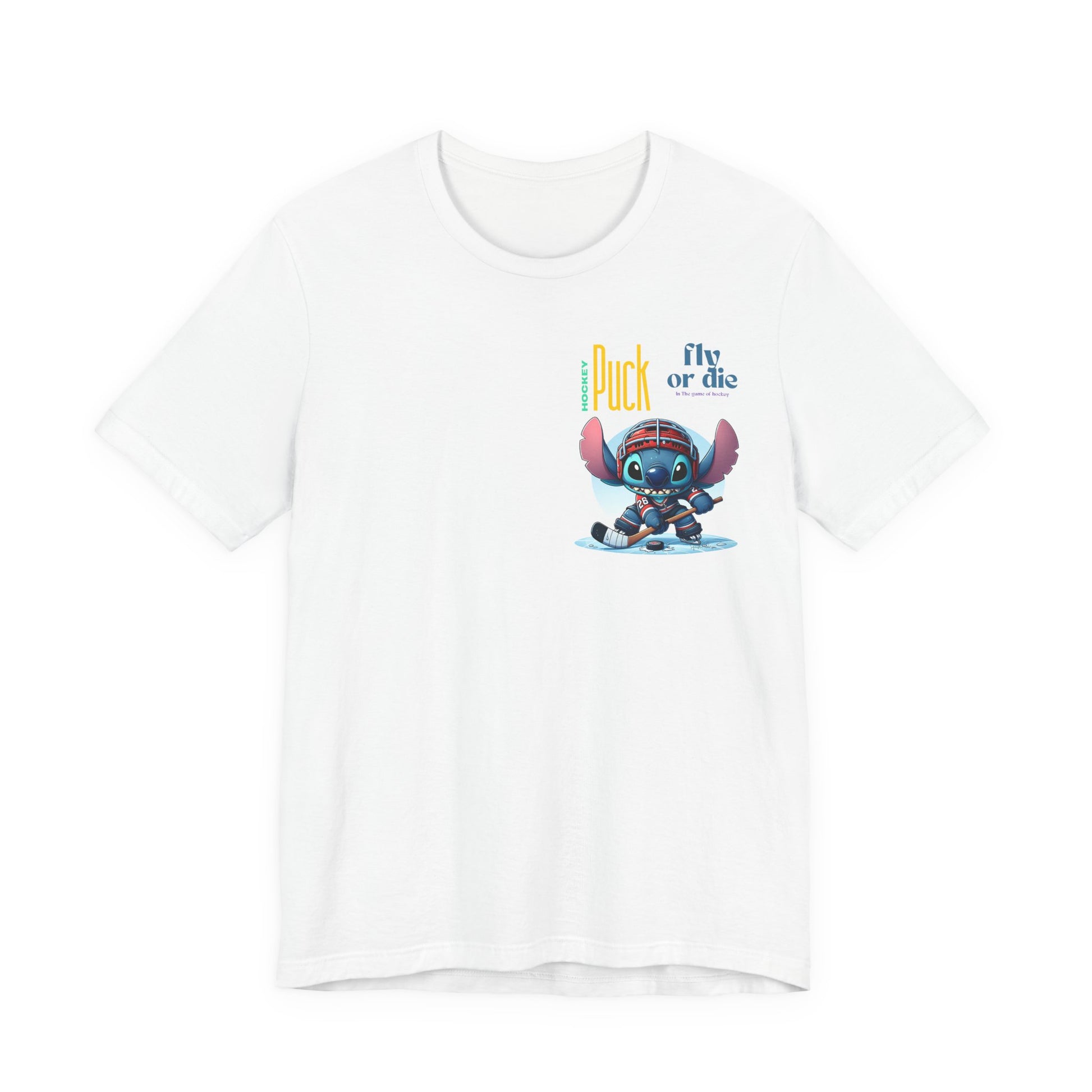 Hockey Puck Stitchup Unisex Jersey Short Sleeve Tee image 2