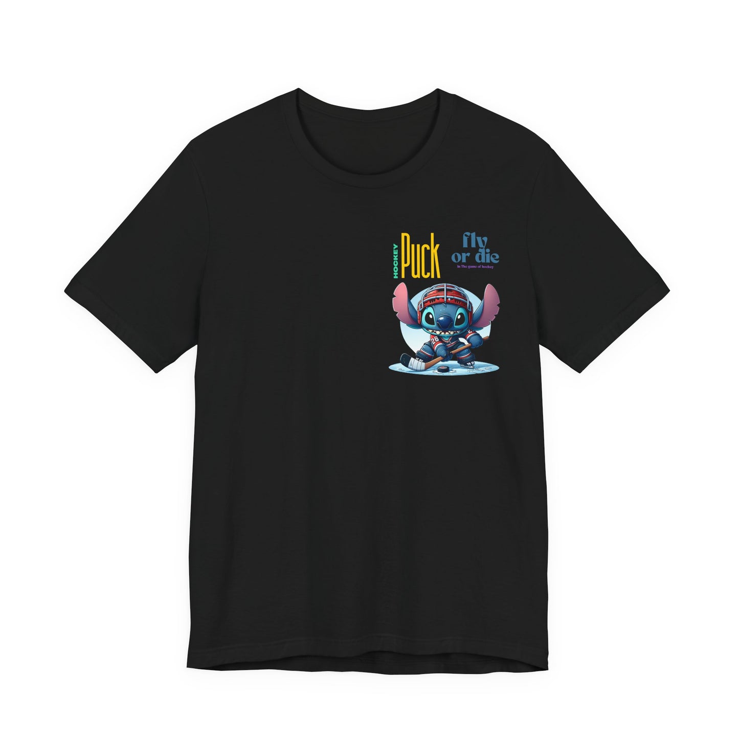 Hockey Puck Stitchup Unisex Jersey Short Sleeve Tee image 10