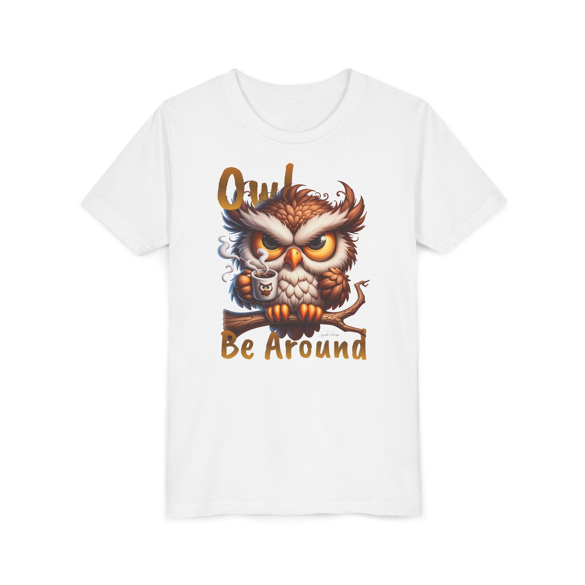 Owl Be Around Youth Short Sleeve Tee image 2