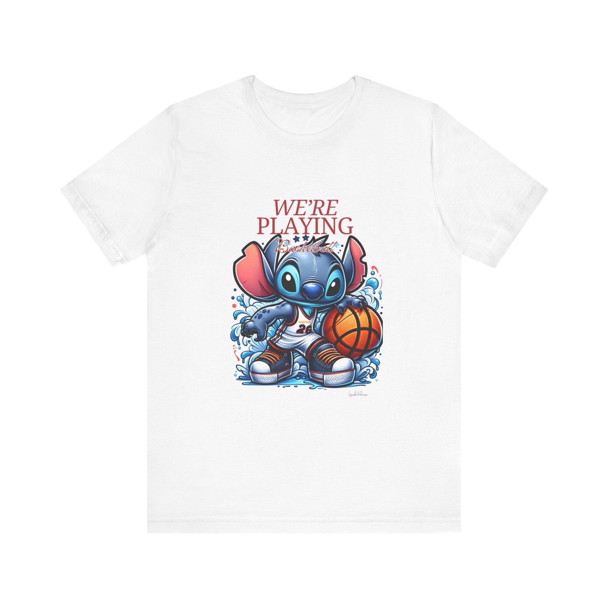 Throwing Baskets Unisex Jersey Short Sleeve Tee image 4