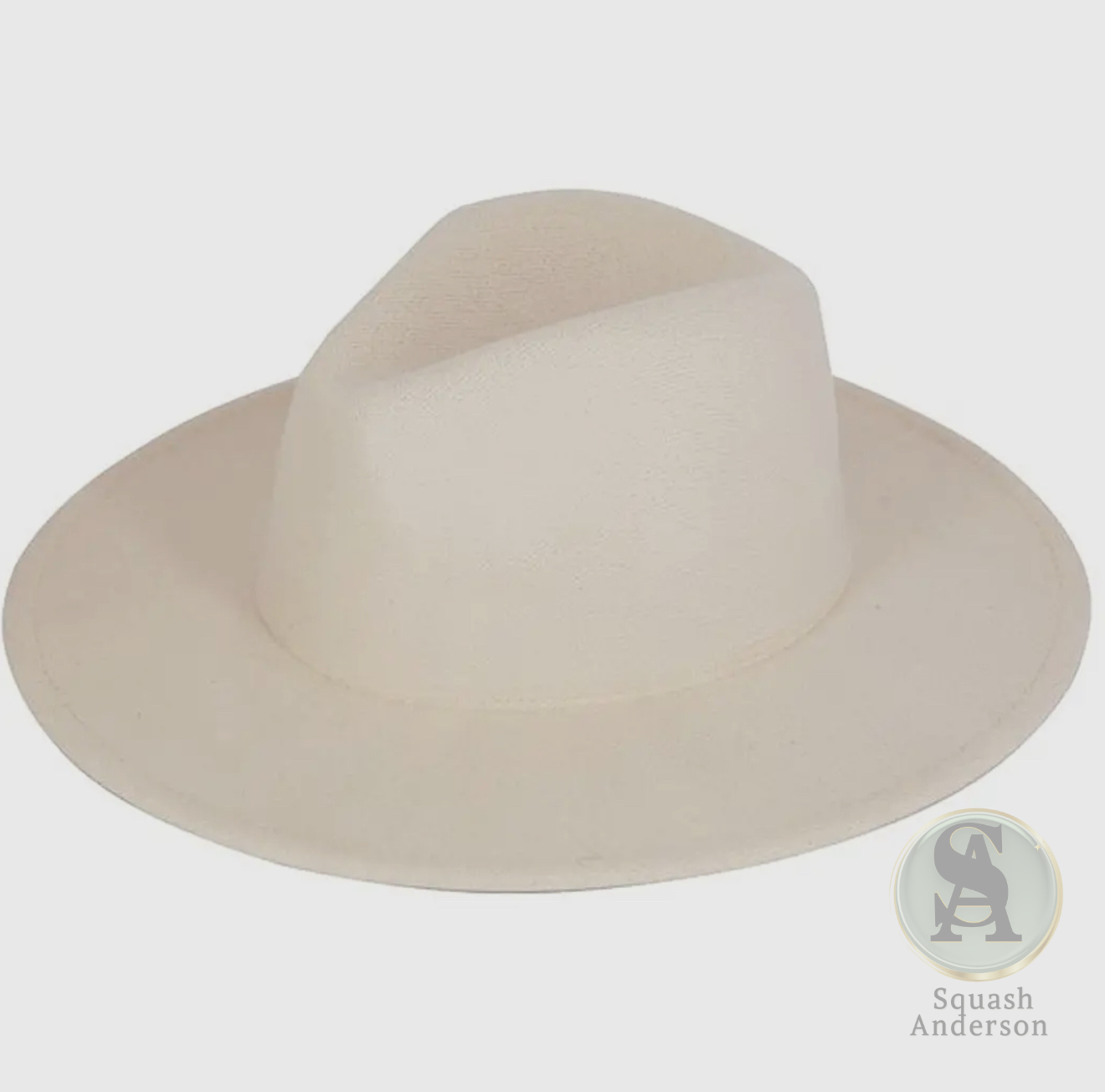 Squash Anderson Signature Fedora – Classic Wide Brim