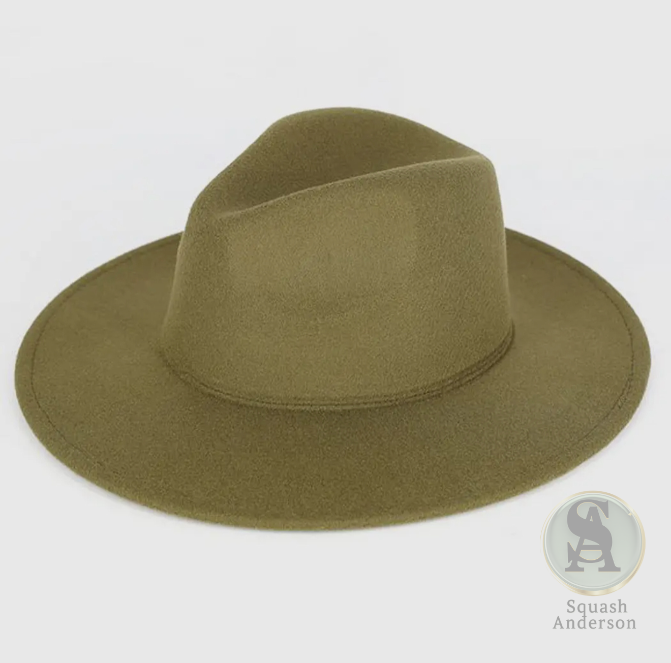Squash Anderson Signature Fedora – Classic Wide Brim