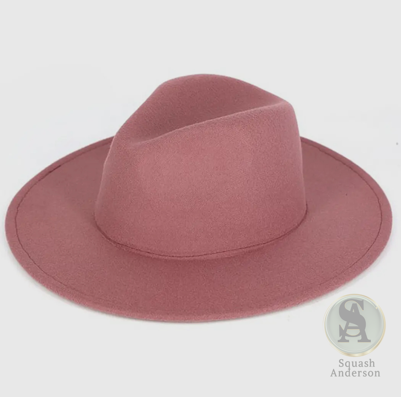 Squash Anderson Signature Fedora – Classic Wide Brim