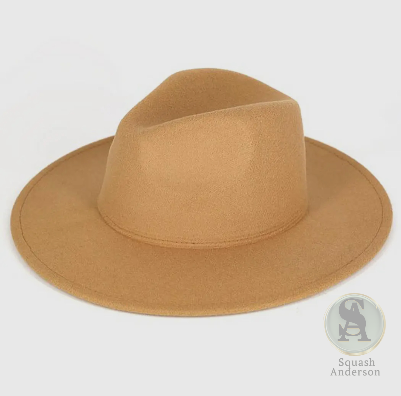 Squash Anderson Signature Fedora – Classic Wide Brim