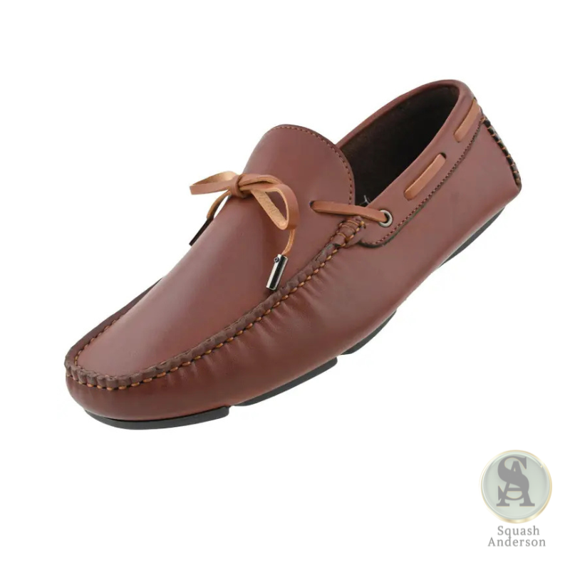 Huber Cognac Loafers