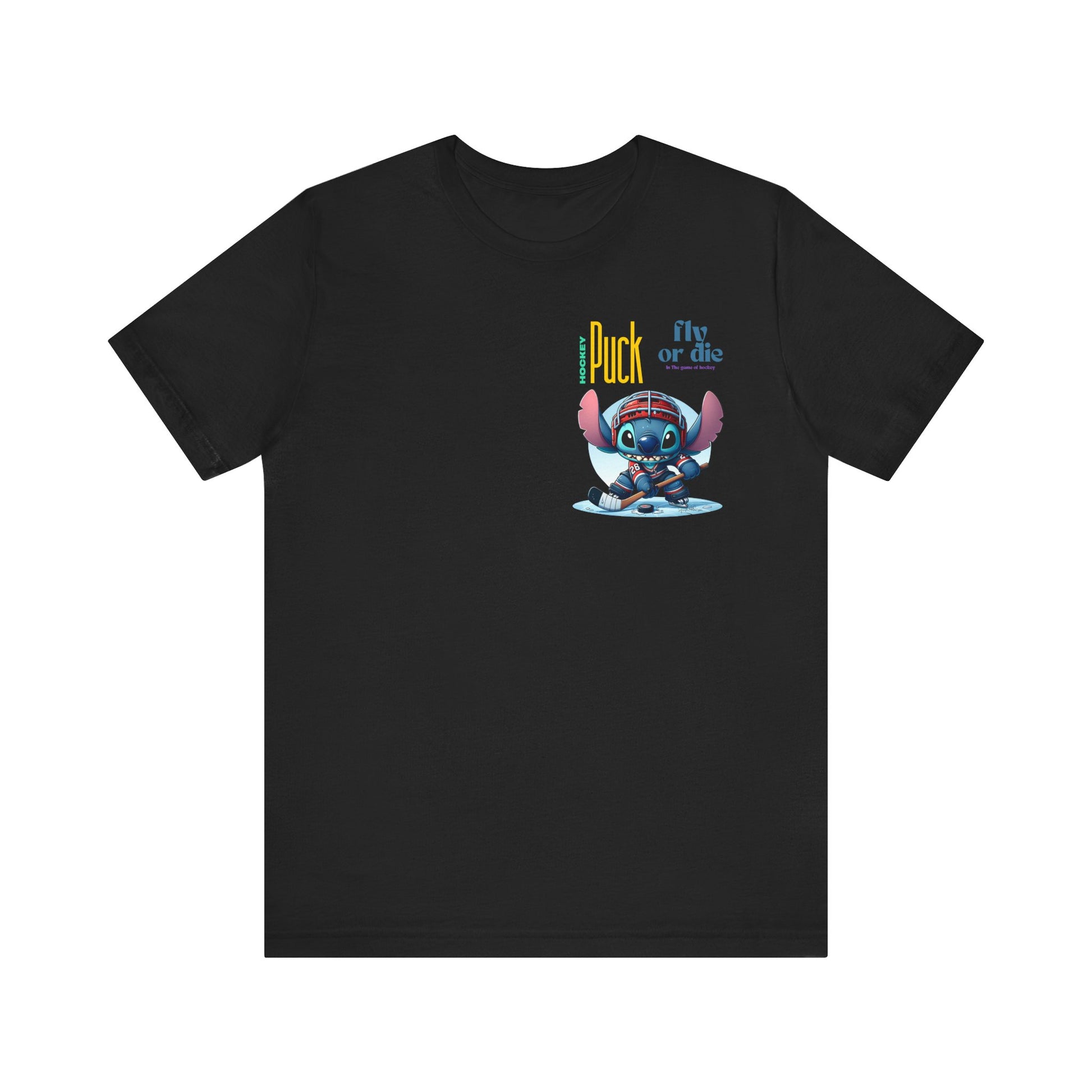 Hockey Puck Stitchup Unisex Jersey Short Sleeve Tee image 8