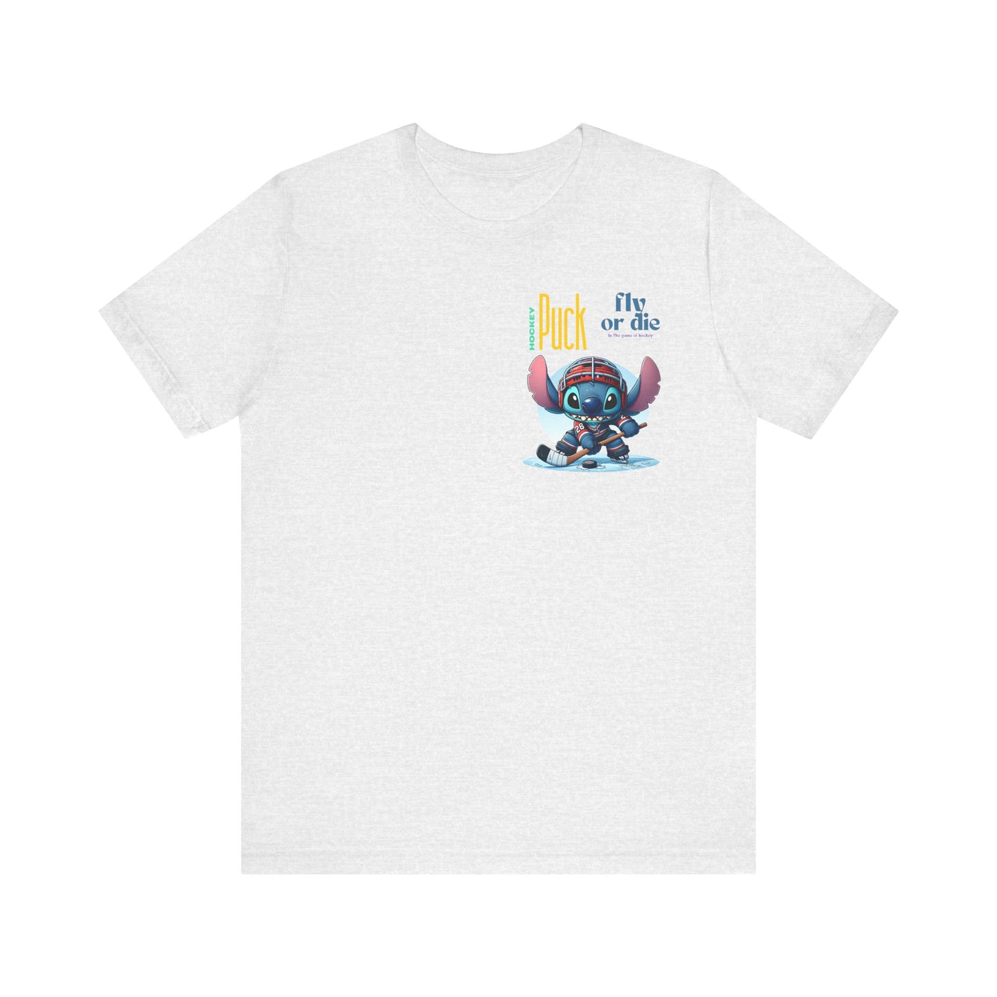 Hockey Puck Stitchup Unisex Jersey Short Sleeve Tee image 4