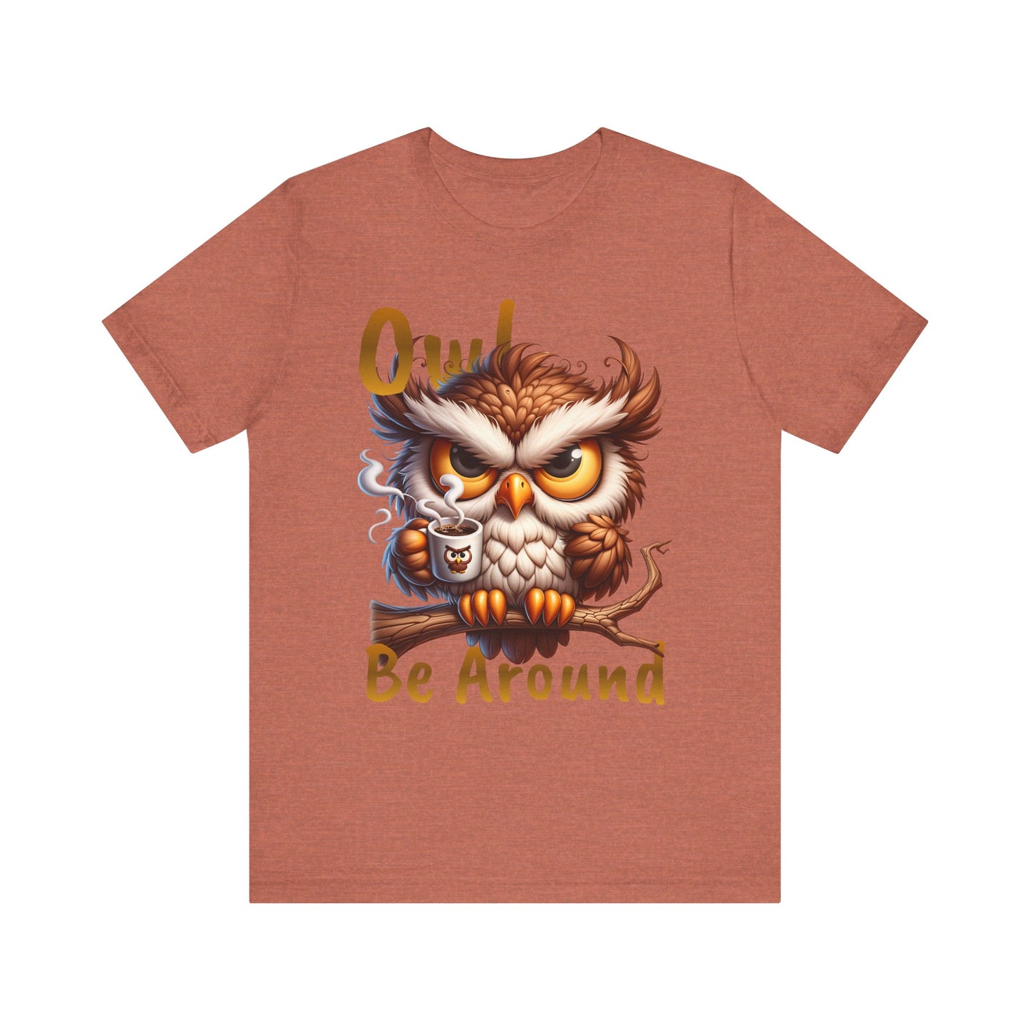 Night Owl Hanging Unisex Jersey Short Sleeve Tee image 4