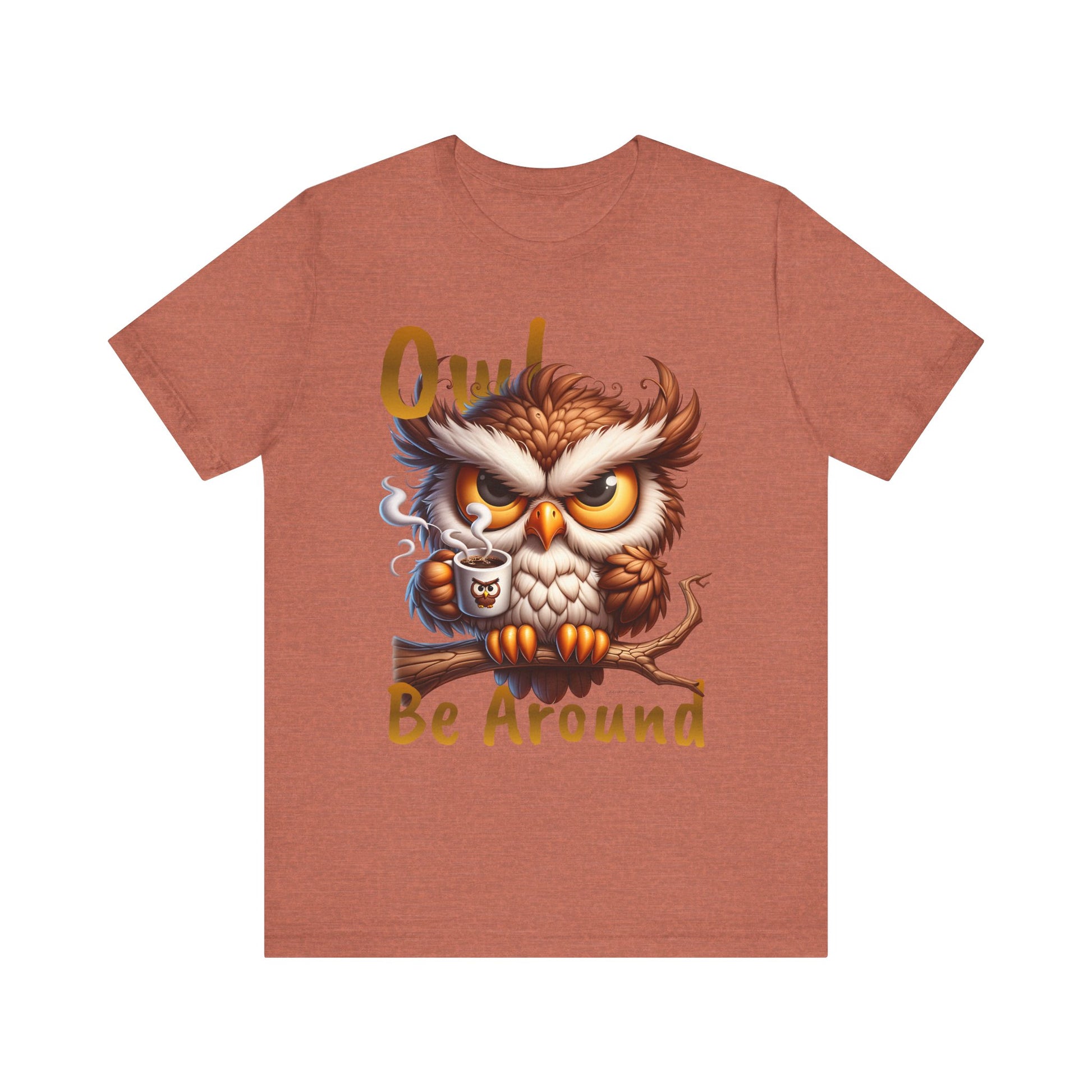 Night Owl Hanging Unisex Jersey Short Sleeve Tee image 4