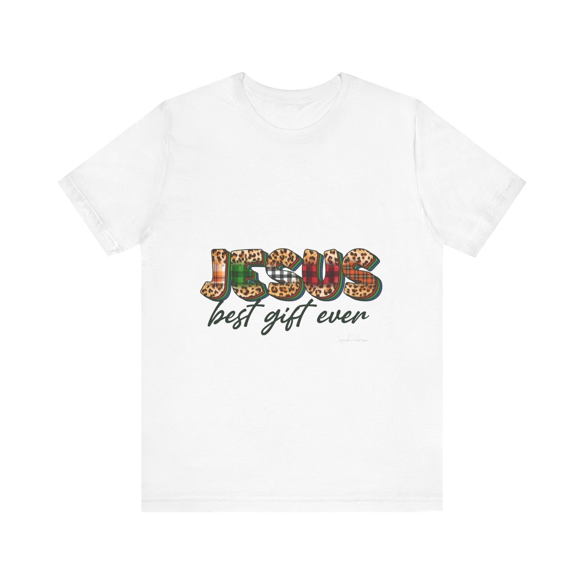 Jesus the best gift Unisex Jersey Short Sleeve Tee image 0