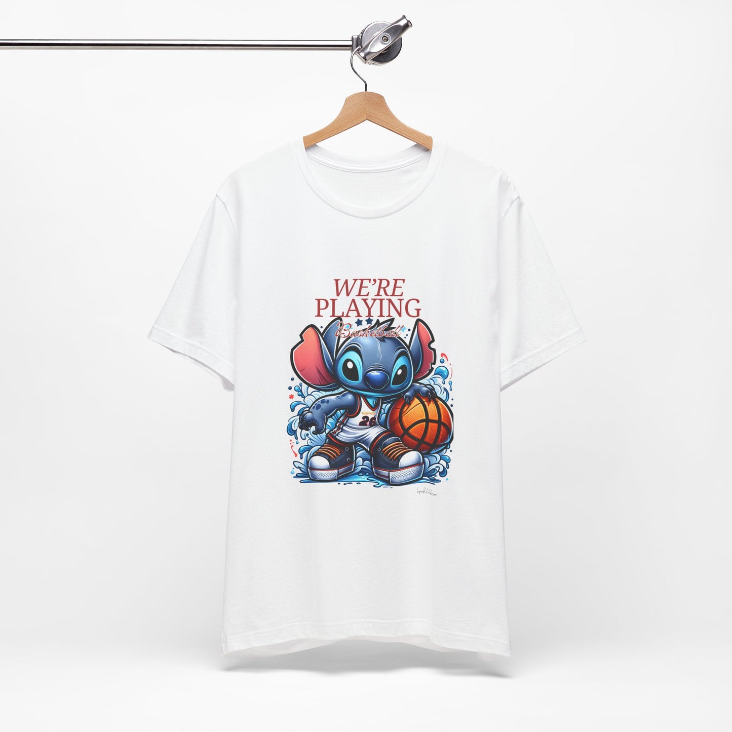 Throwing Baskets Unisex Jersey Short Sleeve Tee image 1