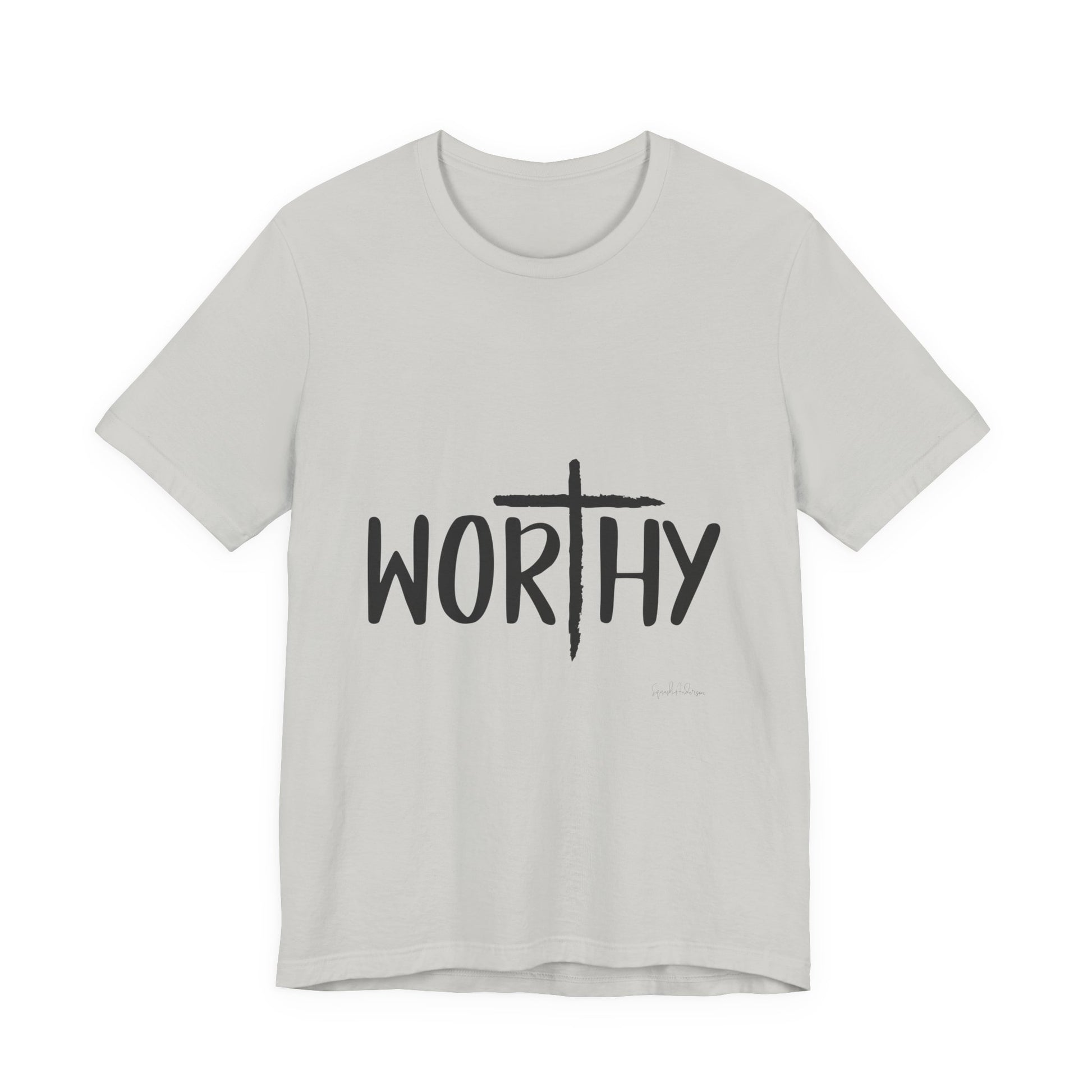 Worthy Unisex Jersey Short Sleeve Tee image 6