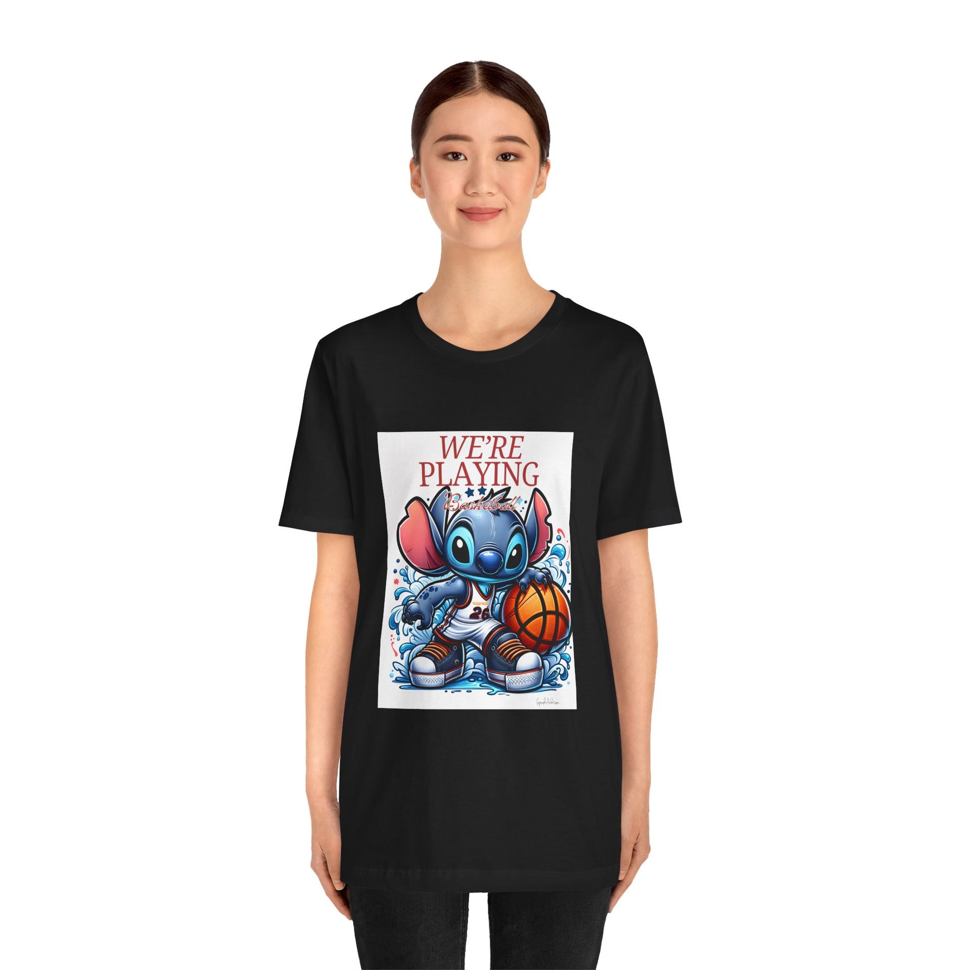 Throwing Baskets Unisex Jersey Short Sleeve Tee image 14