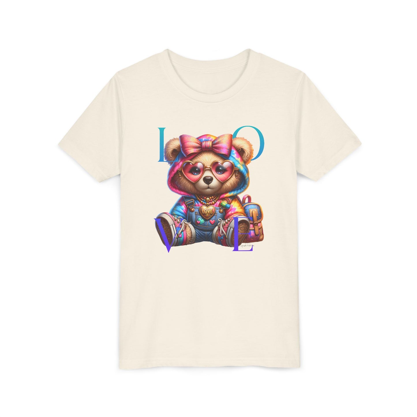Love beat Youth Short Sleeve Tee image 14