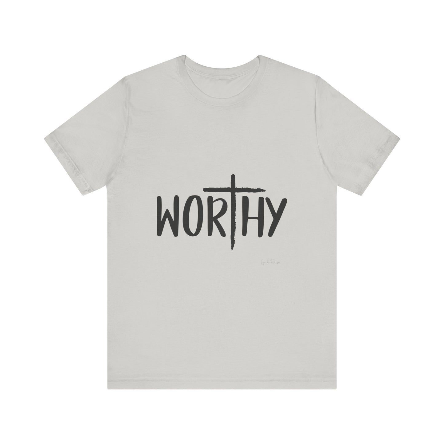 Worthy Unisex Jersey Short Sleeve Tee image 4