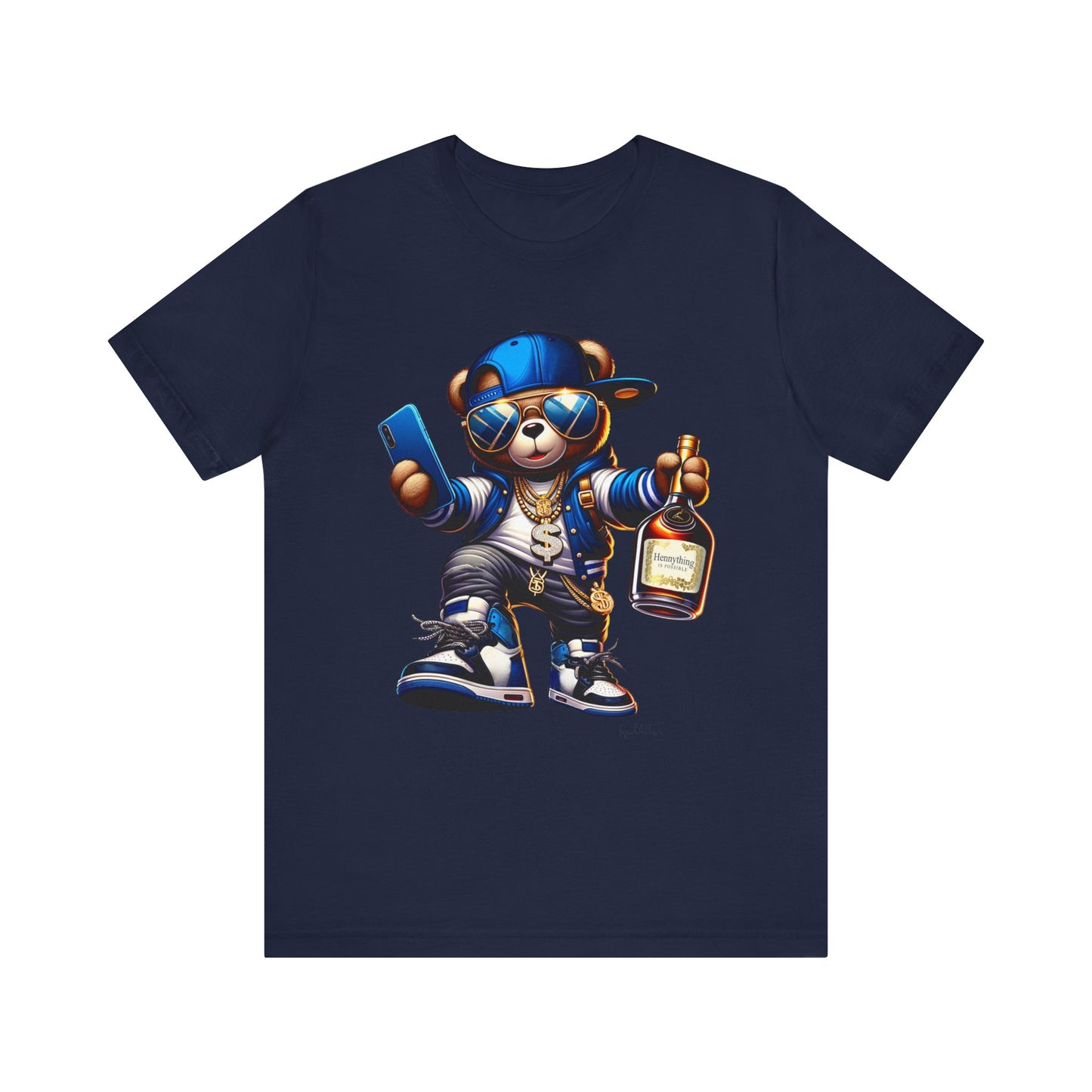 Hennything Bear Unisex Jersey Short Sleeve Tee image 14