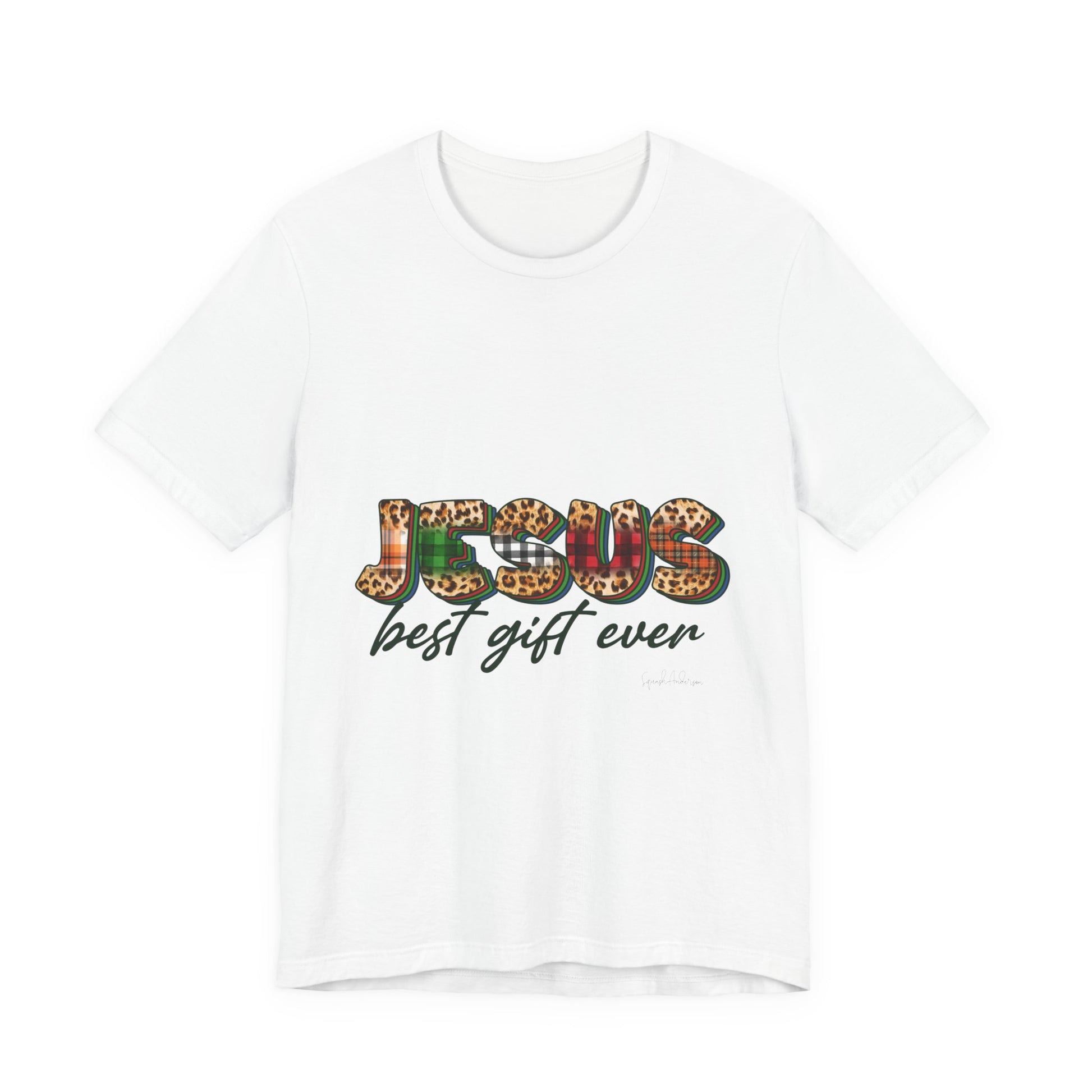 Jesus the best gift Unisex Jersey Short Sleeve Tee image 2