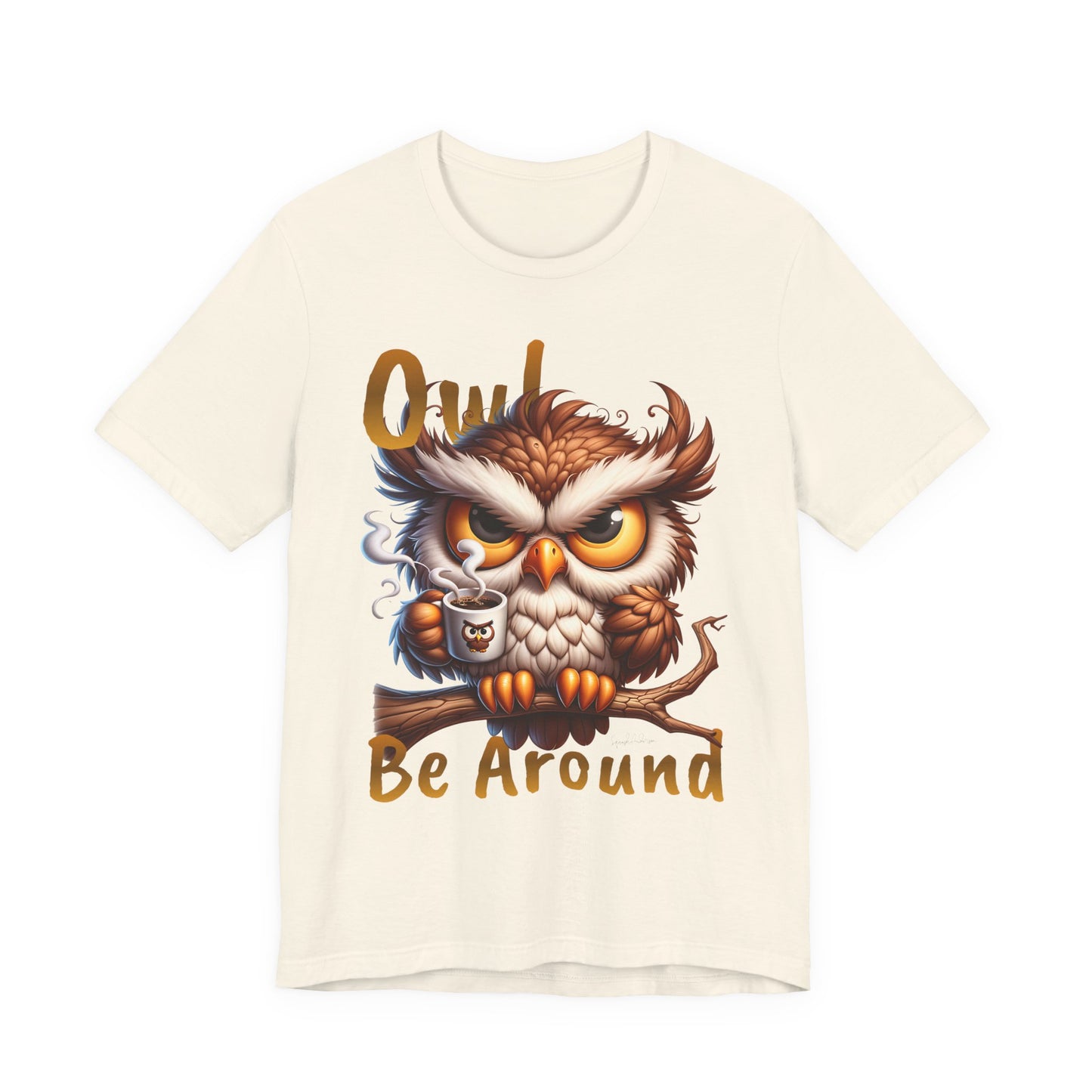 Night Owl Hanging Unisex Jersey Short Sleeve Tee image 14