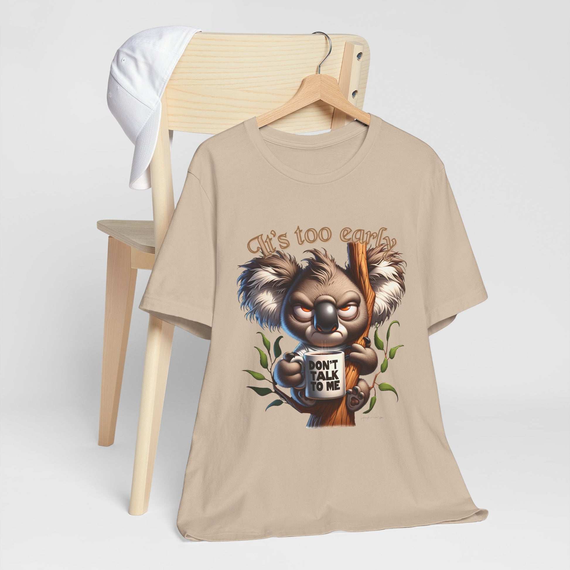 Grumpy Koala Unisex Jersey Short Sleeve Tee image 12