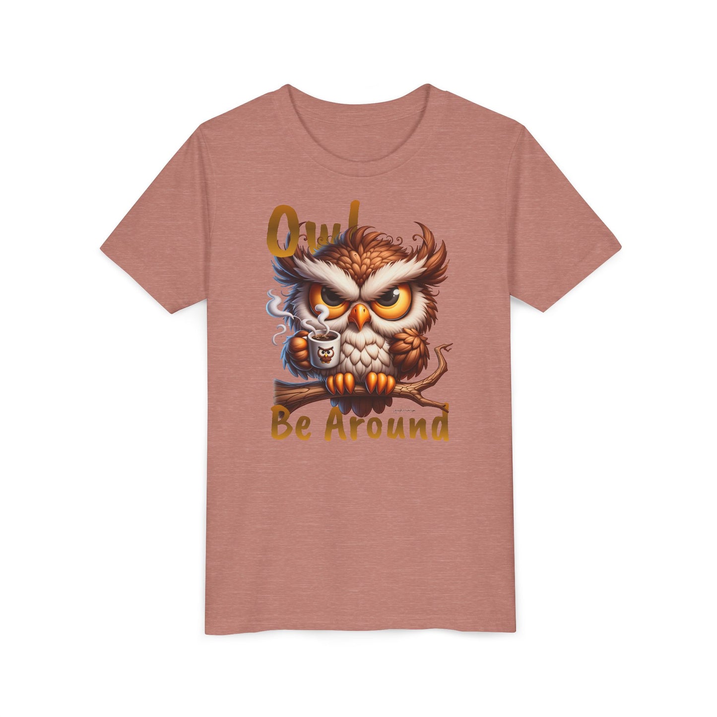 Owl Be Around Youth Short Sleeve Tee image 10