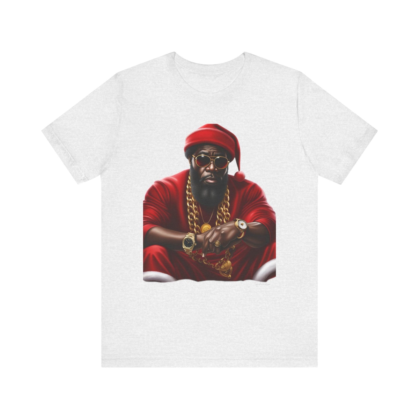 Brown Santa Unisex Jersey Short Sleeve Tee image 0