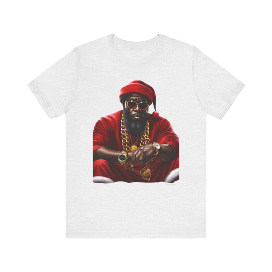 Brown Santa Unisex Jersey Short Sleeve Tee image 0