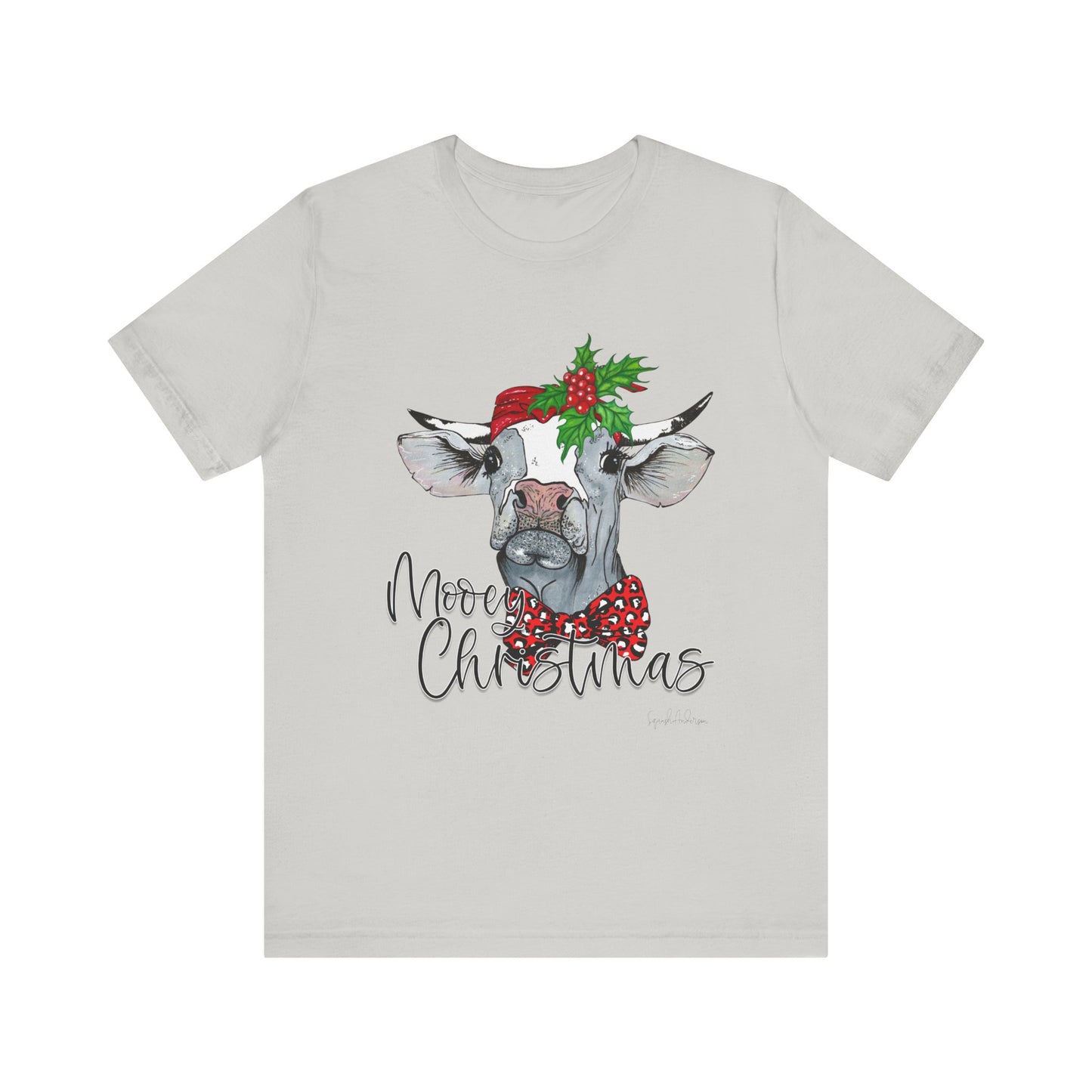 Mooey Christmas Unisex Jersey Short Sleeve Tee image 4