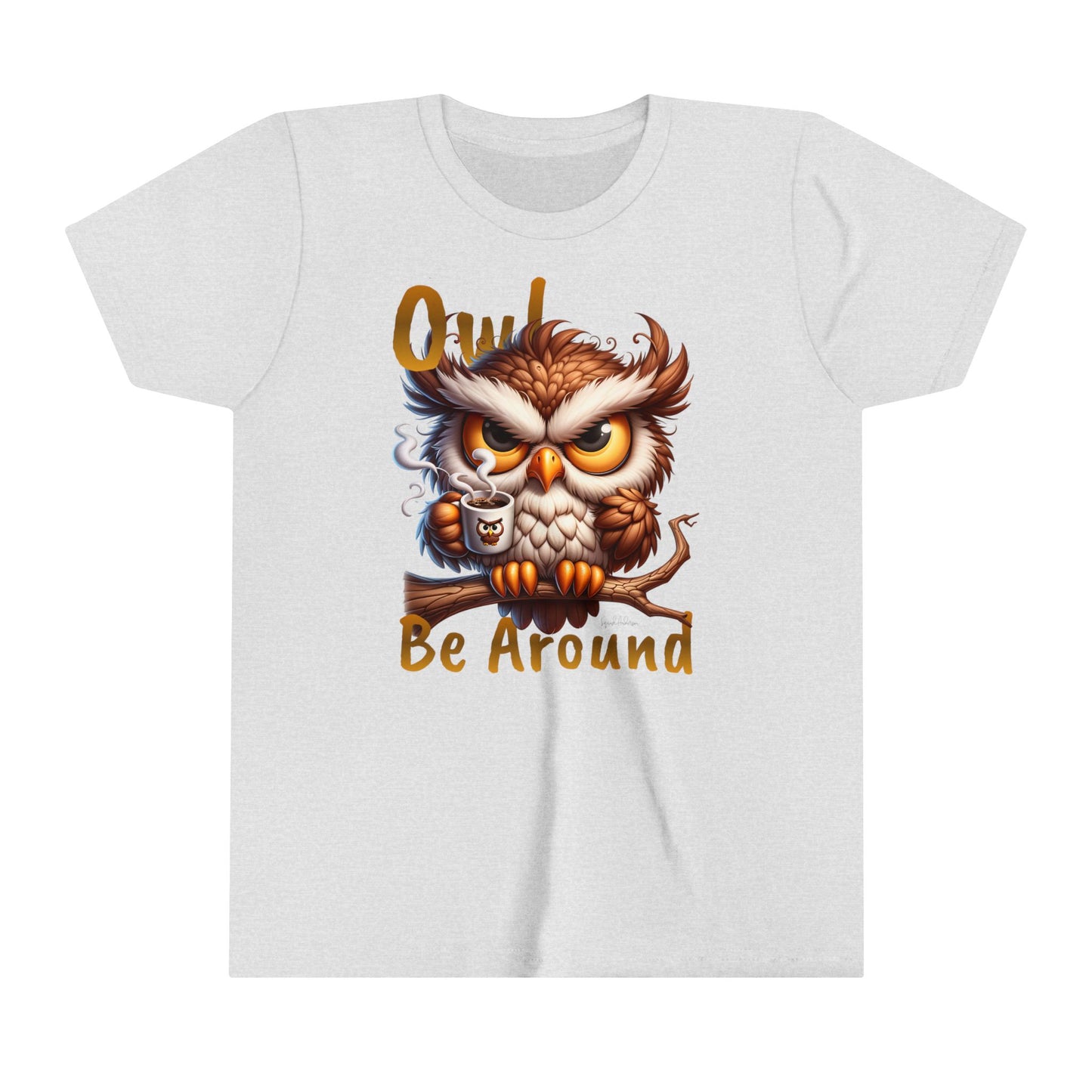 Owl Be Around Youth Short Sleeve Tee image 2