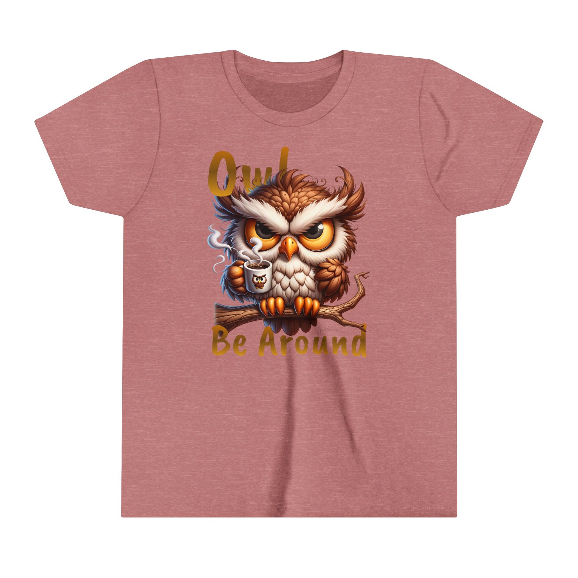 Owl Be Around Youth Short Sleeve Tee image 4