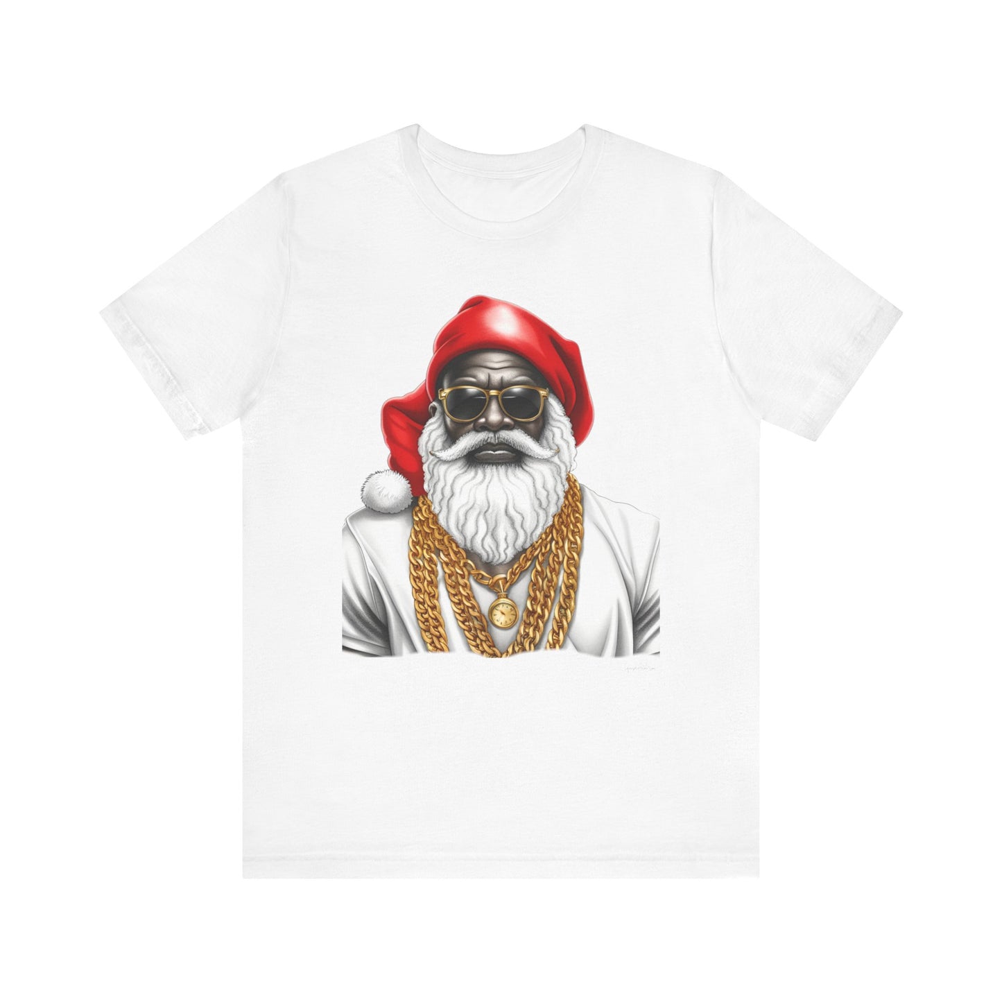 Cute Santa Unisex Jersey Short Sleeve Tee image 0