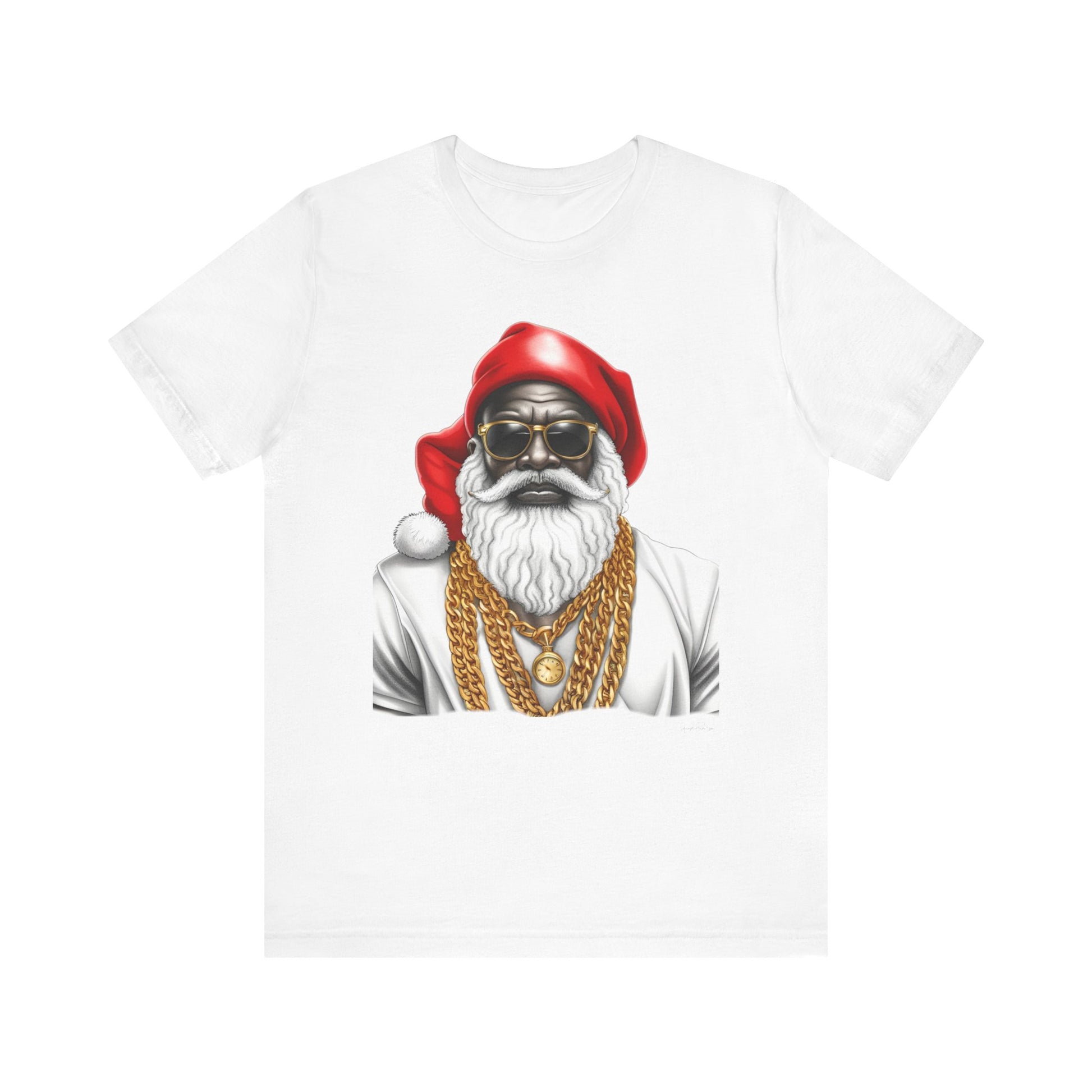 Cute Santa Unisex Jersey Short Sleeve Tee image 0