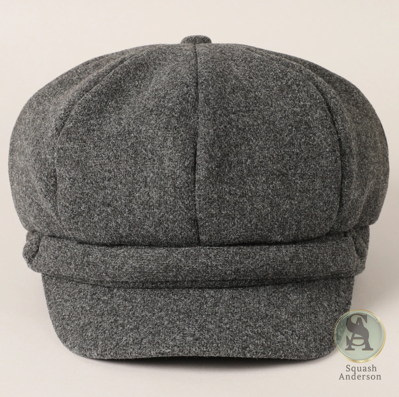 Solid Color Casual Newsboy Cap Cabbie Hat