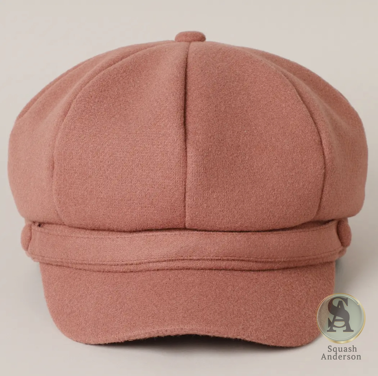 Solid Color Casual Newsboy Cap Cabbie Hat