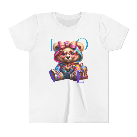 Love beat Youth Short Sleeve Tee image 0