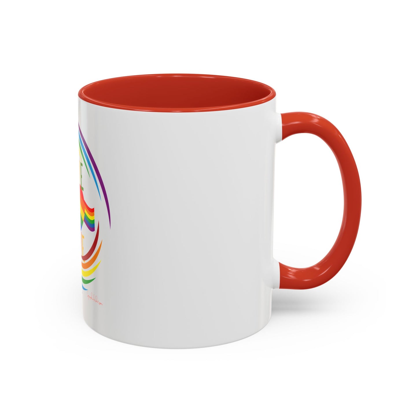 Love is Love Accent Coffee Mug (11, 15oz) image 13