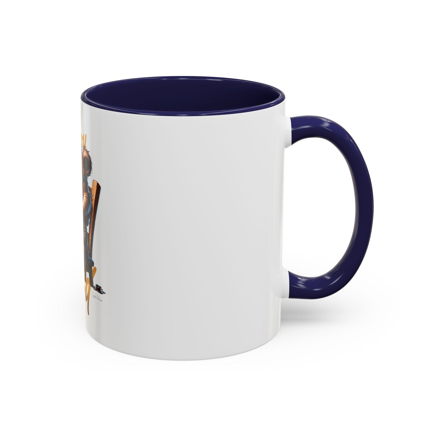 Beary Tired Accent Coffee Mug (11, 15oz) image 5