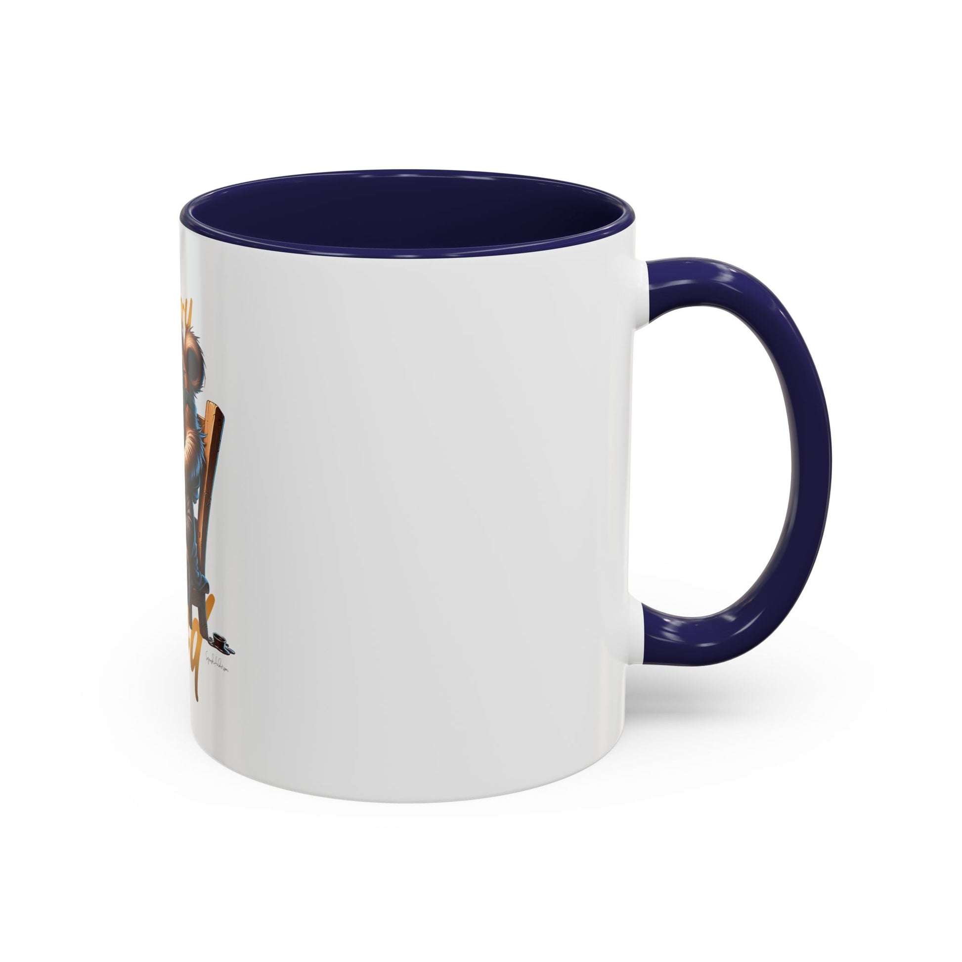 Beary Tired Accent Coffee Mug (11, 15oz) image 5