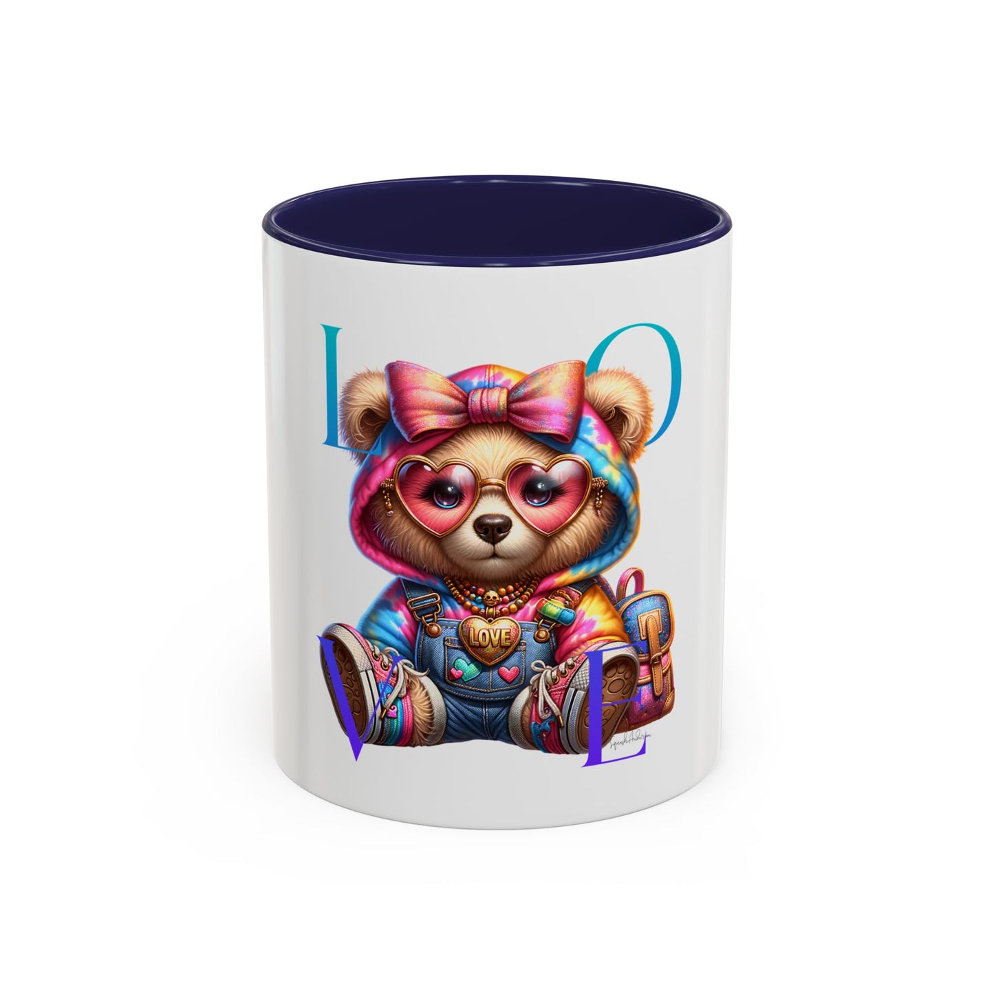 Love Bear Accent Coffee Mug (11, 15oz) image 4
