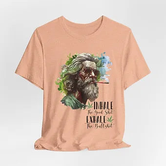 Inhale the good Unisex Jersey Short Sleeve Tee