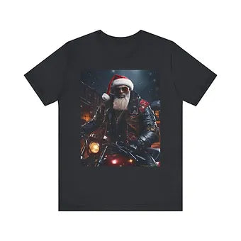 Motorcylce Santa Zaddy Unisex Jersey Short Sleeve Tee