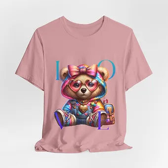 LOVE BEAR Unisex Jersey Short Sleeve Tee