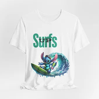 Surfs Up Stitch Unisex Jersey Short Sleeve Tee