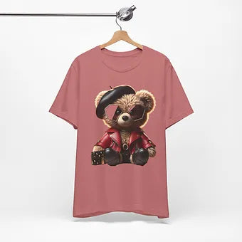 Professor Bear Artist Unisex Jersey Short Sleeve Tee